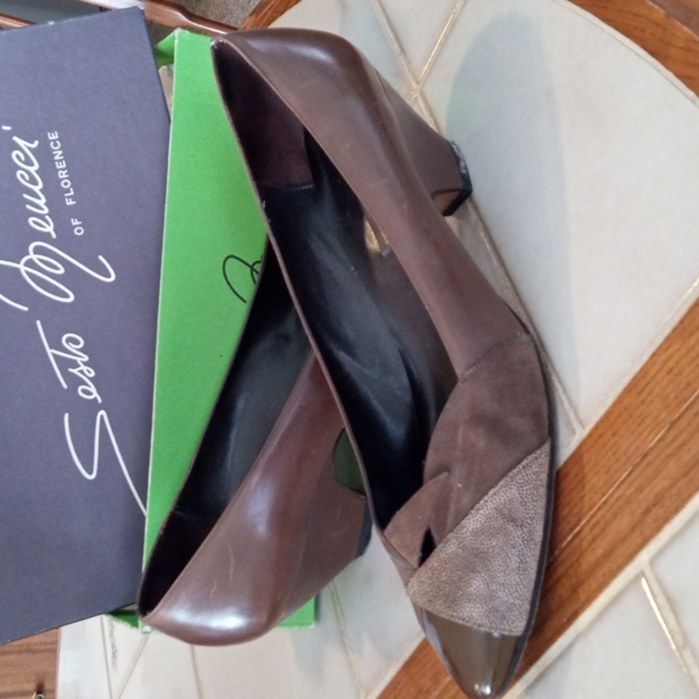 Sesto Meucci Women's Brown Heels size 10